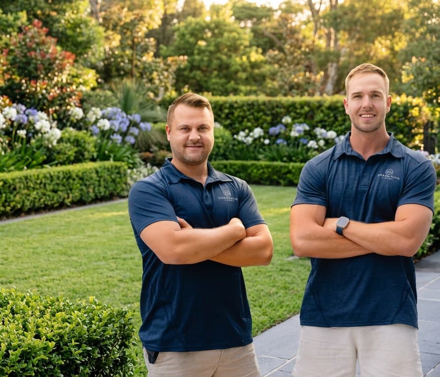 Tom and Jamie, owners of Gardening Sydney